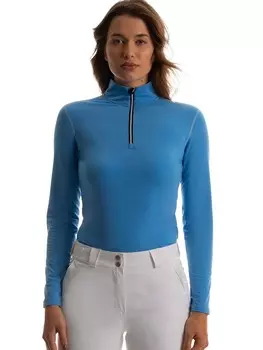 Лонгслив Fischer Funktionsshirt, синий