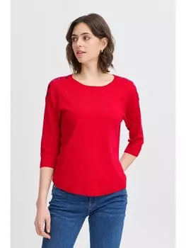 Лонгслив Fransa Longsleeve, красный