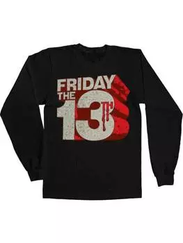 Лонгслив Friday The 13th, черный