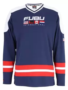 Лонгслив FUBU s, цвет navy/white