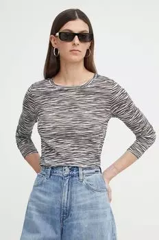 Лонгслив G-Star Raw, серый