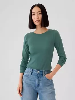 Лонгслив GAP, цвет petrol