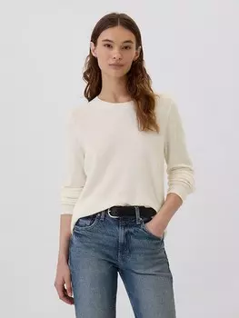 Лонгслив GAP, кремовый