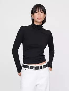 Лонгслив GAP Longsleeve, черный