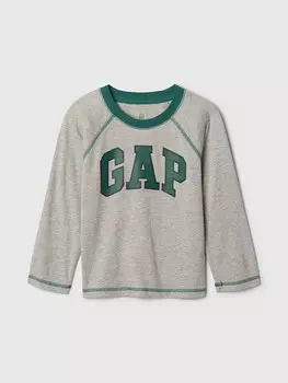 Лонгслив GAP Longsleeve, цвет Grau/Grn