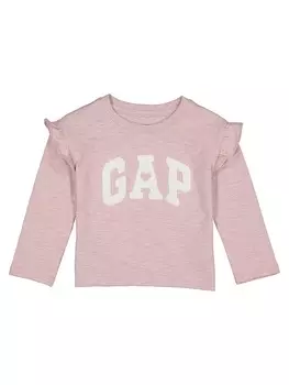 Лонгслив GAP Longsleeve, розовый