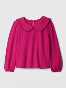 Лонгслив GAP Longsleeve, розовый