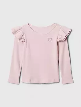 Лонгслив GAP, розовый