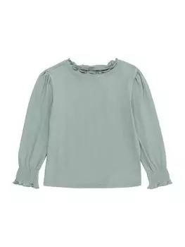 Лонгслив Gap SMOCK, хаки