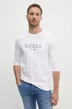 Лонгслив Guess, белый
