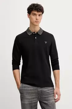 Лонгслив Guess, черный