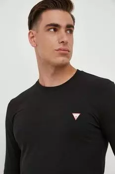 Лонгслив Guess, черный