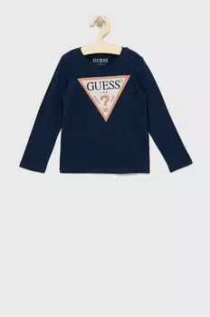 Лонгслив Guess для детей, темно-синий