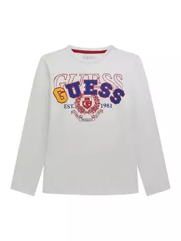 Лонгслив GUESS Shirt, белый