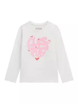 Лонгслив GUESS Shirt, белый
