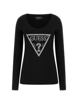 Лонгслив GUESS Shirt, черный