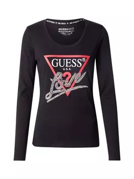 Лонгслив GUESS Shirt, черный