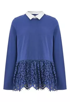 Лонгслив Gulliver Langarmshirt, синий