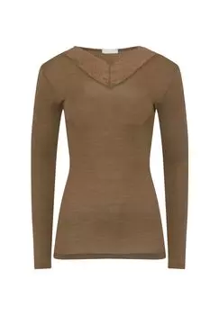 Лонгслив HANRO, цвет Walnut Damen