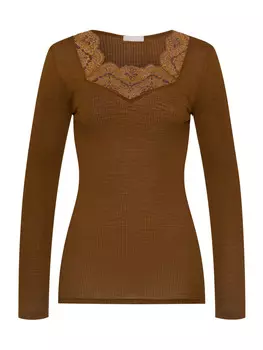 Лонгслив Hanro Ellis, цвет gingerbread