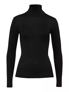 Лонгслив Hanro WOOLEN SILK, черный