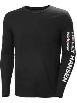 Лонгслив Helly Hansen Longsleeve, черный