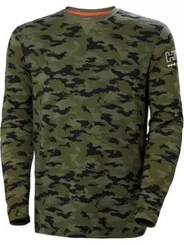 Лонгслив Helly Hansen Longsleeve, камуфляж