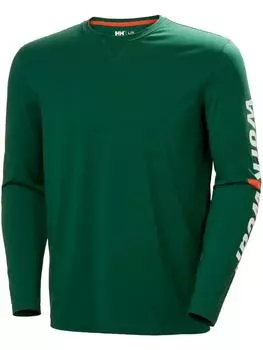 Лонгслив Helly Hansen Longsleeve, зеленый