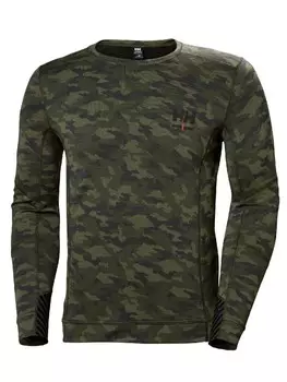 Лонгслив Helly Hansen Longsleeve, зеленый