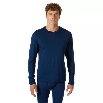 Лонгслив Helly Hansen Merino Crew, синий