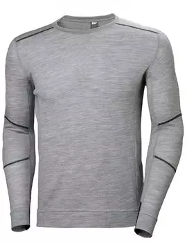 Лонгслив Helly Hansen, серый