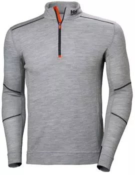 Лонгслив Helly Hansen, серый