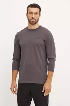 Лонгслив Helly Hansen, серый
