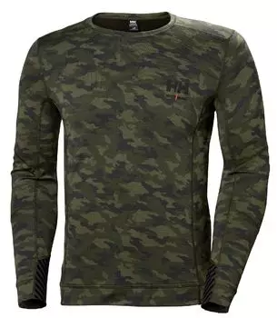 Лонгслив Helly Hansen, зеленый