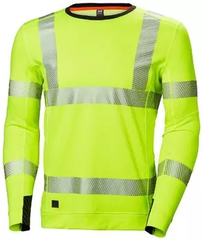 Лонгслив Helly Hansen, желтый