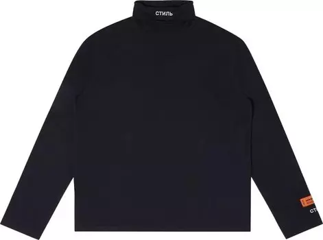 Лонгслив Heron Preston CTNMB Long-Sleeve Rollneck 'Black', черный