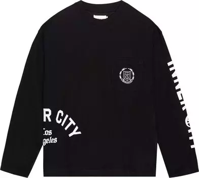 Лонгслив Honor The Gift Angelino Long-Sleeve Tee 'Black', черный