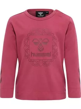 Лонгслив Hummel, цвет Cranberry/Dark red