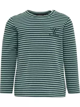 Лонгслив Hummel, цвет Mint/Dark Green