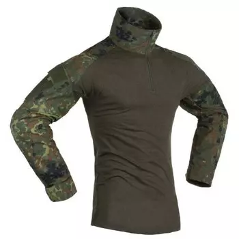Лонгслив Invadergear Combat, зеленый