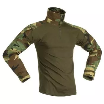 Лонгслив Invadergear Combat, зеленый