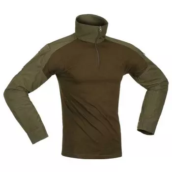 Лонгслив Invadergear Combat, зеленый