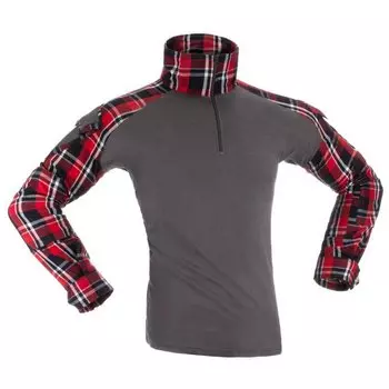 Лонгслив Invadergear Flannel Combat, серый