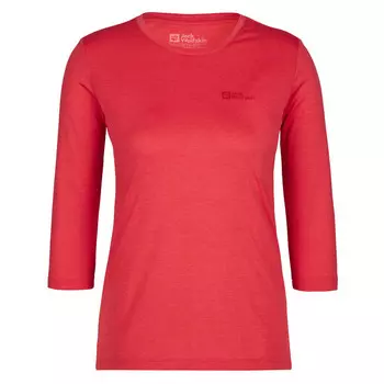 Лонгслив Jack Wolfskin, цвет Vibrant Red