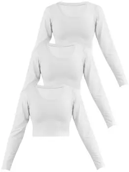 Лонгслив Janice Shirt Nerja, белый