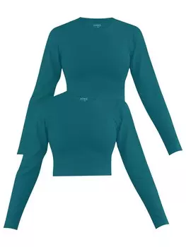 Лонгслив Janice Shirt Noia, синий