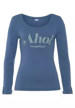 Лонгслив KangaROOS Shirt, синий