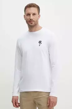 Лонгслив Karl Lagerfeld, белый