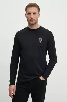 Лонгслив Karl Lagerfeld, черный
