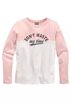 Лонгслив Kidsworld Shirt, розовый